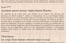 Article du Progrès du 10 juillet 1988.