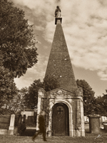 Badin au cimetière de Loyasse.